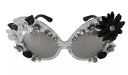 Dolce & Gabbana Transparent DG4292 Round Crystal Sunglasses
