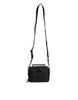 Dolce & Gabbana Black Nylon Leather Logo Top Handle Crossbody Bag