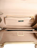 Dolce & Gabbana Beige Leather Ingrid Top Handle Shoulder Bag