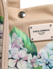 Dolce & Gabbana Multicolor Floral Canvas TANIA Top Handle Tote Bag