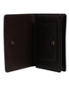 Dolce & Gabbana Brown Leather Bifold DG Logo Cardholder Sling Strap Wallet