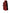 Dolce & Gabbana Red Leather Logo Zip Around Card Holder Wide Strap Wallet