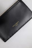 Dolce & Gabbana Black Calfskin Leather DG Logo Card Holder Wallet