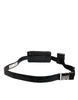 Dolce & Gabbana Black Alligator Leather Airpods Case Coin Purse Wallet