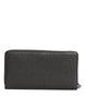 Dolce & Gabbana Dark Gray Leather DG Logo Zip Around Continental Wallet