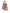 Michael Kors Peach Quilted Leather Logo Crossbody VIVIANNE Messenger Bag