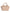 Michael Kors Peach Quilted Leather Logo Crossbody VIVIANNE Messenger Bag
