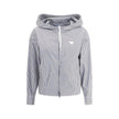 Prada Striped hooded Jacket
