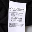 Dolce & Gabbana Black Logo Print Cotton Crew Neck T-shirt