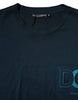 Dolce & Gabbana Blue Logo Crew Neck Short Sleeves T-shirt