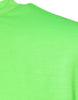 Dolce & Gabbana Green Logo Polyester Crew Neck T-shirt