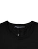 Dolce & Gabbana Black Cotton Crew Neck Short Sleeves T-shirt