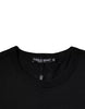 Dolce & Gabbana Black Cotton Crew Neck Short Sleeves T-shirt