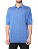 Dolce & Gabbana Blue Collared Short Sleeves Polo T-shirt