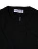 Dolce & Gabbana Black Logo Wool Crew Neck Pullover Sweater