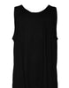 Dolce & Gabbana Black Cotton Sleeveless Round Neck Tank T-shirt