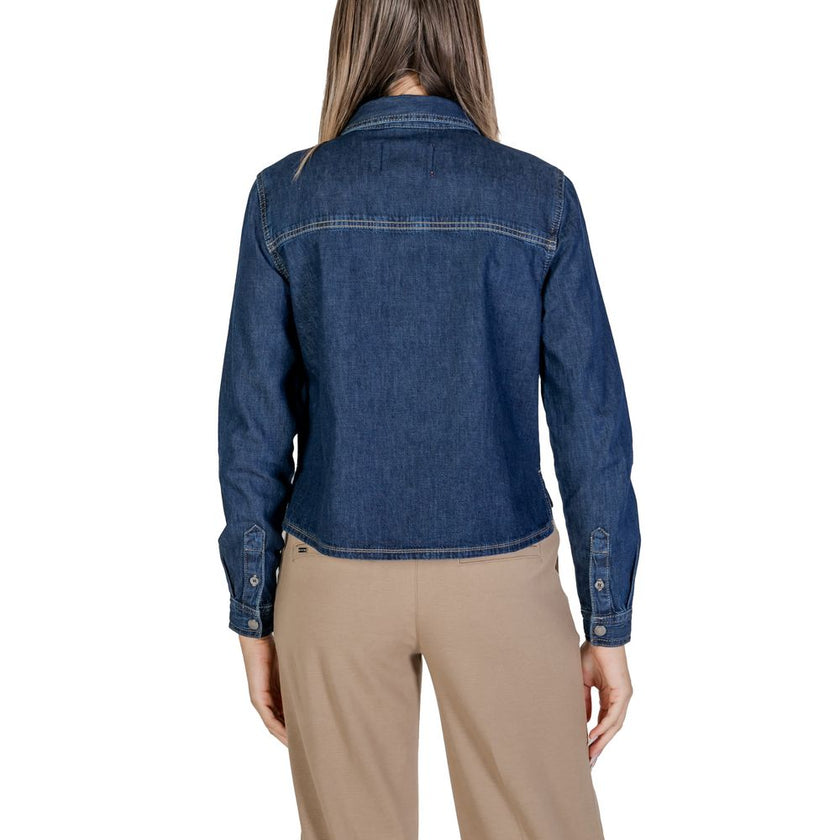 Street One Blue Cotton Shirt