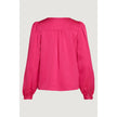 Vila Clothes Pink Polyester Shirt