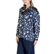 ICHI Blue Polyester Shirt