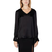 Sandro Ferrone Black Viscose Shirt