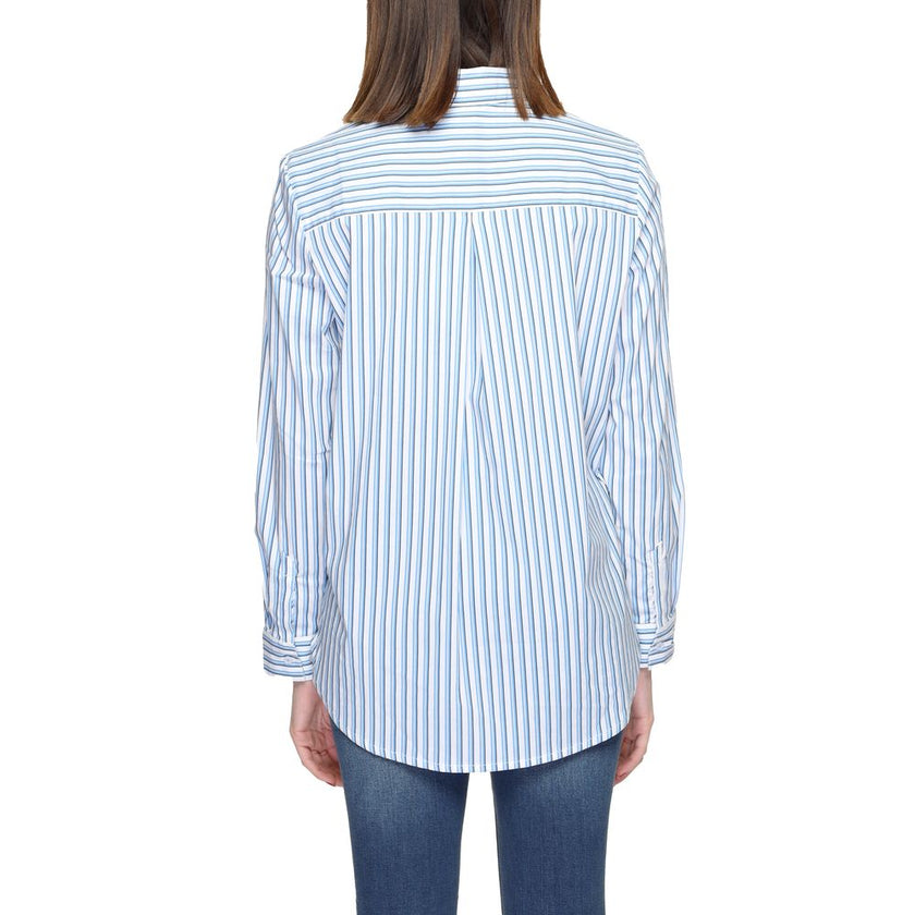Street One Blue Cotton Shirt