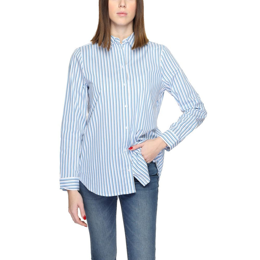 Street One Blue Cotton Shirt
