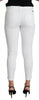 Dolce & Gabbana White Cotton Distressed Pretty Fit Denim Jeans