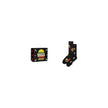 Happy Socks Black Cotton Sock