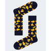 Happy Socks Black Cotton Tights & Sock