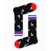 Happy Socks Black Cotton Tights & Sock