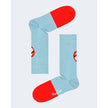 Happy Socks Blue Cotton Tights & Sock
