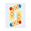 Happy Socks Yellow Cotton Tights & Sock