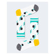 Happy Socks White Cotton Tights & Sock
