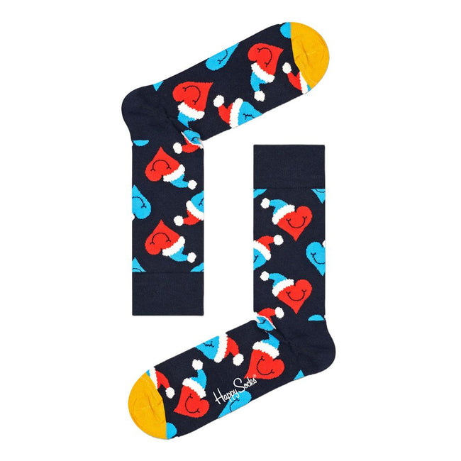 Happy Socks Black Cotton Tights & Sock