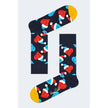 Happy Socks Black Cotton Tights & Sock