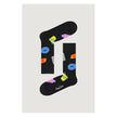 Happy Socks Black Cotton Tights & Sock