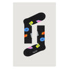 Happy Socks Black Cotton Tights & Sock