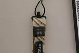 Dolce & Gabbana Multicolor Patterned Adjustable Neck Bow Tie Men