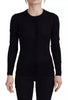 Dolce & Gabbana Black Crewneck Long Sleeves Pullover Sweater