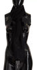 Dolce & Gabbana Brown Silk Wrap Shawl Floral Lace Scarf