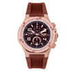 Bobroff Brown Rubber Watch