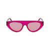 Karl Lagerfeld Pink Acetate Sunglasses
