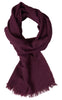 Dolce & Gabbana Purple Cashmere Knit Wrap Shawl Scarf