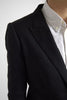 Dolce & Gabbana Black Long Sleeve Coat Blazer Jacket