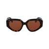Lanvin Brown Acetate Sunglasses