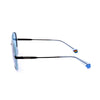 Polaroid Blue Metal Sunglasses