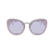 Salvatore Ferragamo Purple Metal Sunglasses