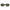 Moschino Green Haircalf Sunglasses