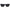 Converse Black Haircalf Sunglasses