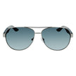 Ferragamo Gray Metal Sunglasses
